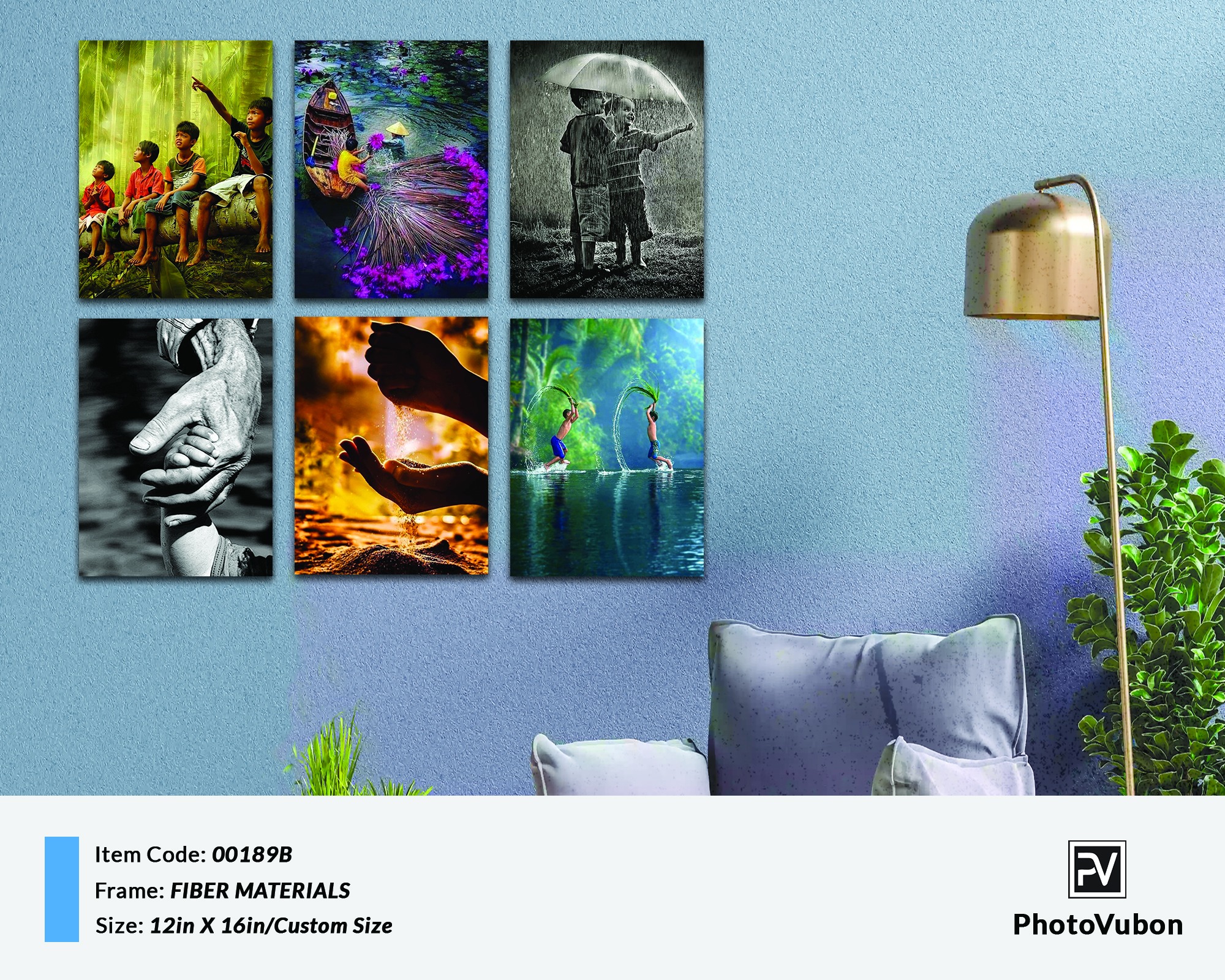 Canvas Type Photo Scenary 02145