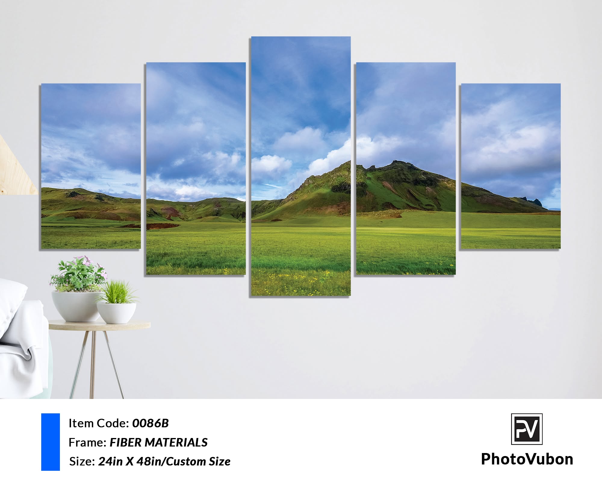 Canvas Type Photo Pvc Ready 0086B